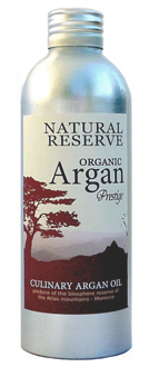 Organic gourmet culinary argan oil