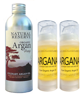 Organic gourmet culinary argan oil for eating and cooking offer