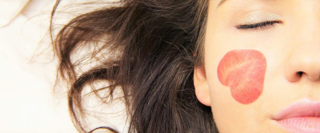 woman hair face