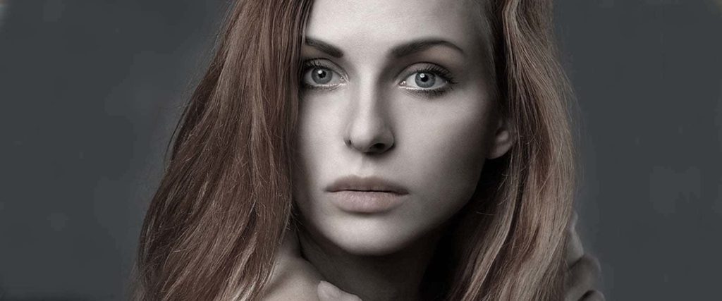 woman hair face