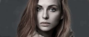 woman hair face